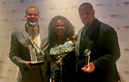 UC Procurement staff at awards ceremony