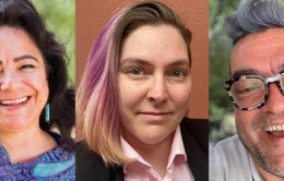 Tammy Campbell, Andrea Graeser and Michael Stephens