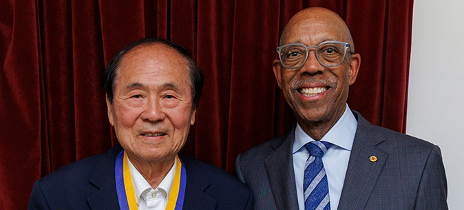 UC Santa Barbara Chancellor Henry T. Yang awarded UC Presidential Medal