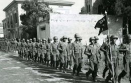 U.S. Fifth Army soldiers of Company M, 100th Infantry Battalion, 442nd Regiment