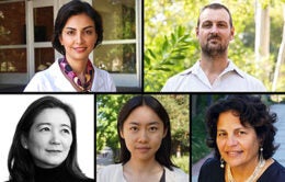 Mona Jarrahi, Park Williams, Carolina Lithgow-Bertelloni, Jingyi Jessica Li and Suk-Young Kim headshots