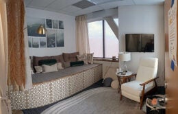 An updated Oakalnd meditation room