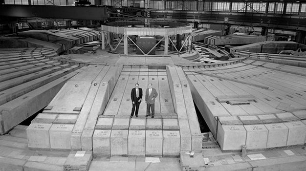 Men at the at the Bevatron