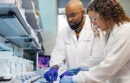 Scientists working in a lab