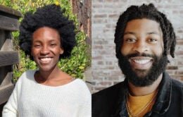 Jodie Geddes and Brian Harper