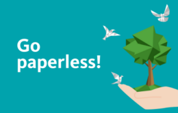 Go paperless