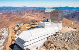 The NSF-DOE Vera C. Rubin Observatory sits atop Cerro Pachó in Chile. The new telescope is one of the many innovations with UC ties that TIME magazine chose for its Best Inventions of 2025.