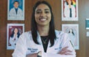 Dr. Monique Atwal in her doctor's coat