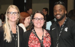 NCCI members at a conference