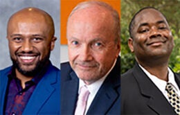 Andenet Emiru, Matt Hanson, Dennis McIver headshots