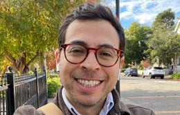 Christian Paiz outdoor selfie smiling