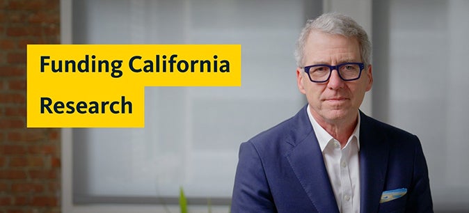 Through SB 895, UC is funding California research