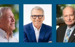 Erwin Chemerinsky, James B. Milliken, and Howard Gillman headshots