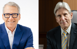 President Milliken and UCLA Chancellor Julio Frenk