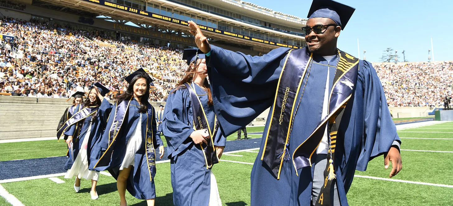 From President Milliken: A Great Day at UC Berkeley Commencement