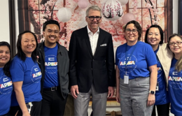 Anvita Seth Kapoor, Mey Saechao, Melvin Tangonan, President Milliken, Barbara Hui, Anna Chan, Brenda Perez, Shirley Bittlingmeier.