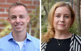 Brian Beasley and Jessica Allanson