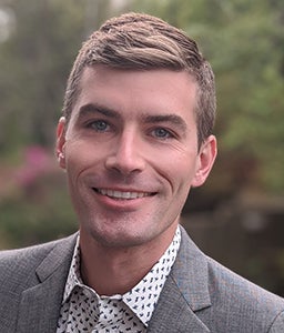 Patrick outdoors headshot