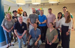 The FGR team posing together