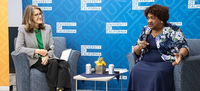 California leaders discuss federal funding and elections at the UC Student and Policy Center