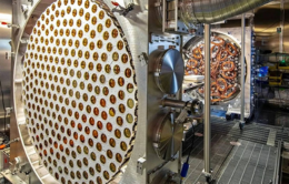 Scientific research instrument, large and metal