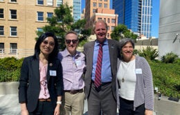 Jiazhi Ma, Steve Garber, Nathan Brostrom and Annie Prozan